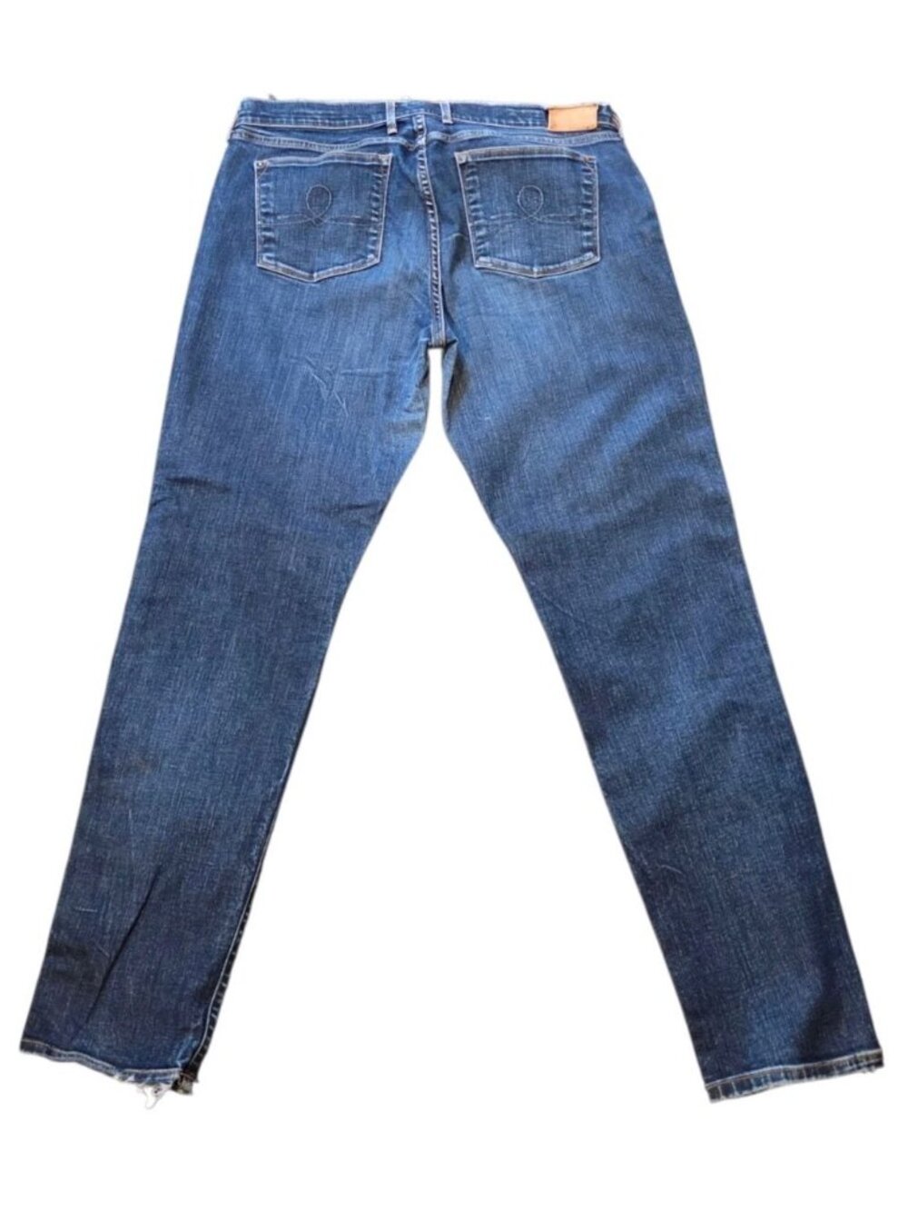 Lucky Brand Sofia Skinny Jeans 36" Waist 30" Inseam Blue Stretch Denim
